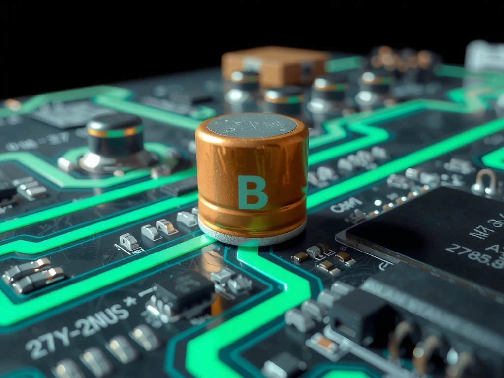 Układ scalony symbolizujący precyzyjne nawyki